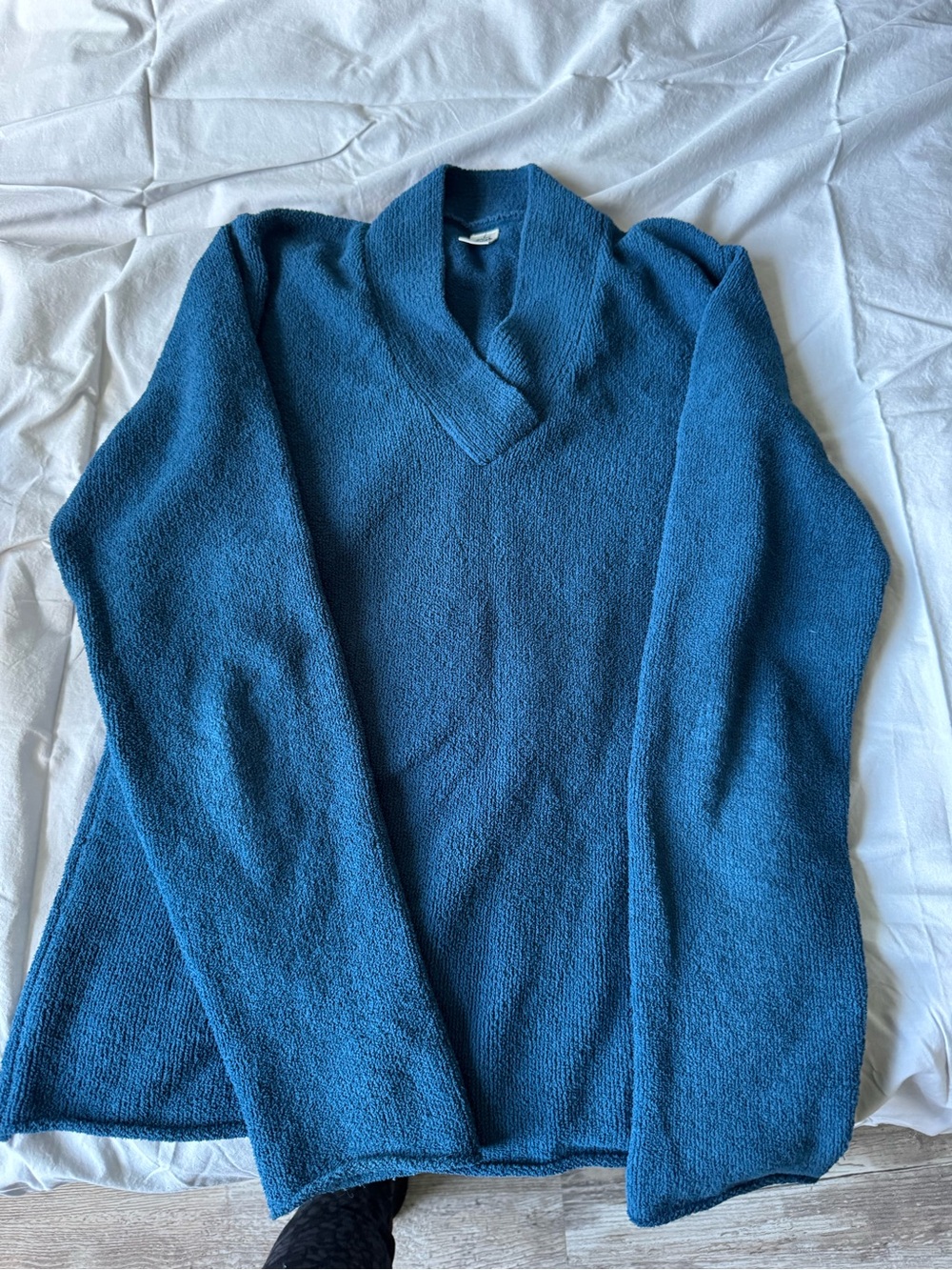 Women’s teal sweater